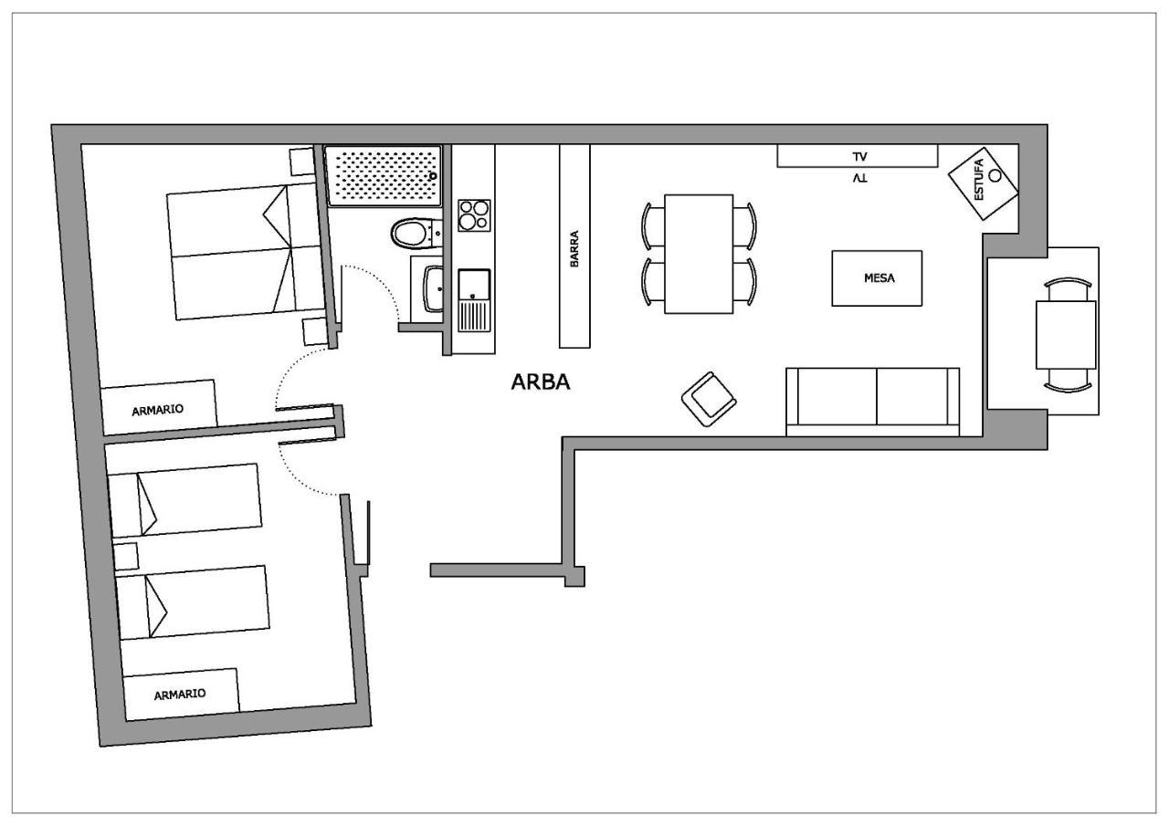 Apartamentos Uncastillo ภายนอก รูปภาพ